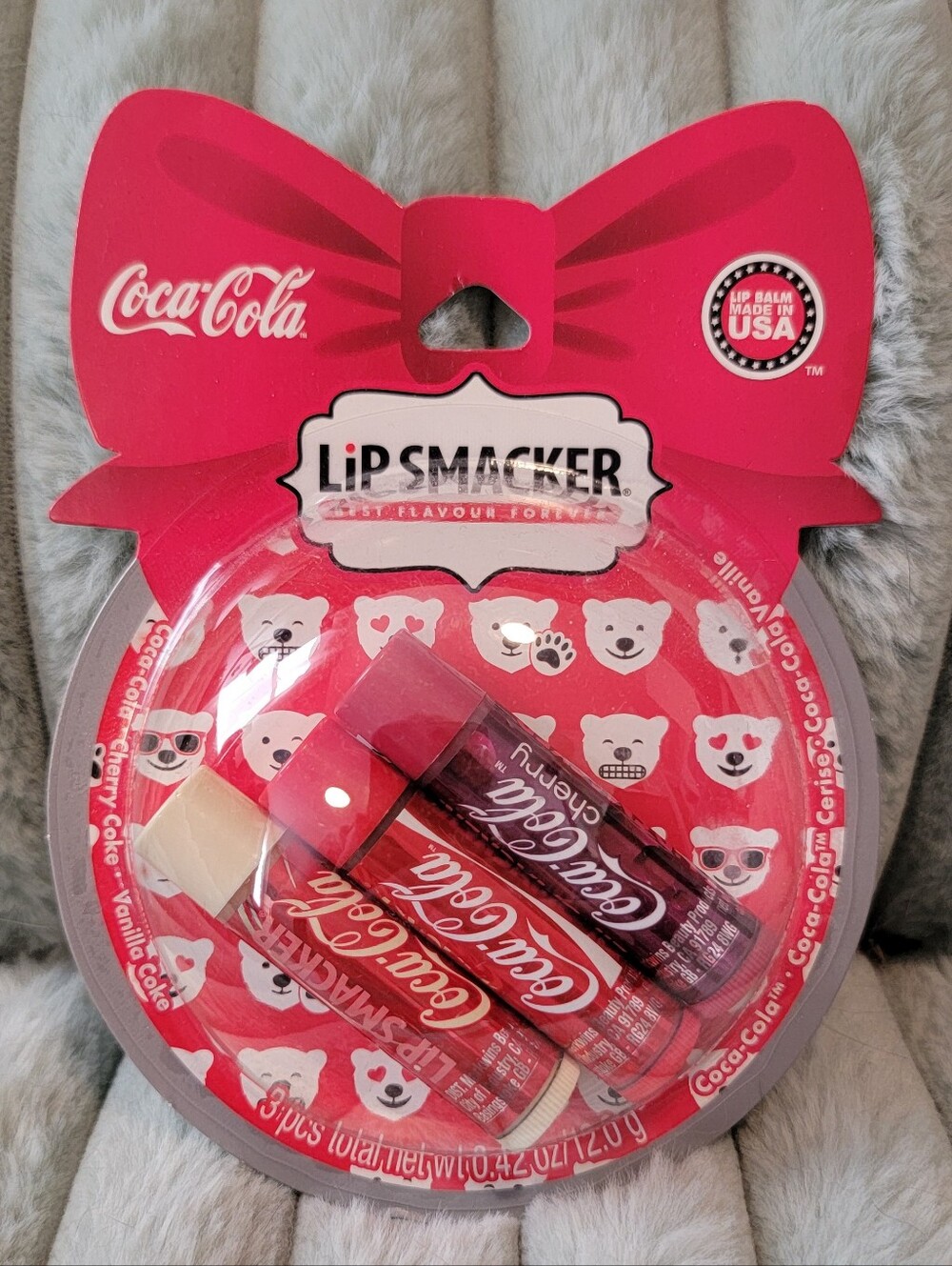 Coke Lip Smacker lip balms